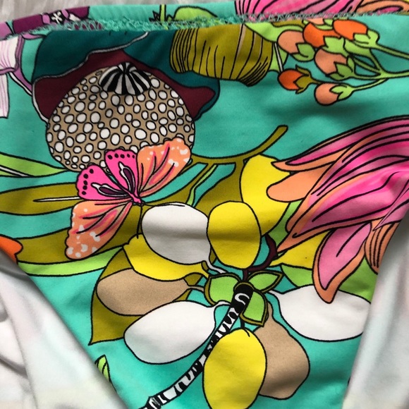 Trina Turk Side Shirred Bikini Swimsuit Bottom - Picture 5 of 7